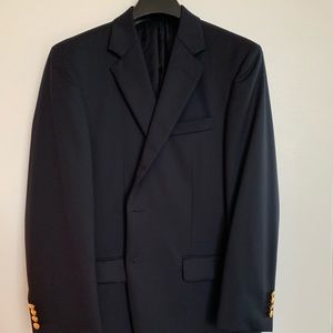 Brooks Brothers Navy Blazer, Size 40R